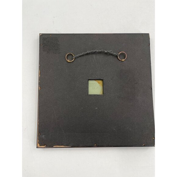 Wedgwood Green Jasperware Framed Dancing Hours Plaque  2 Cherubs Putti Plaques - Picture 8 of 16